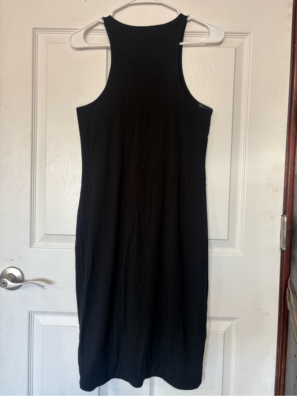 J. Crew Black Sleeveless Midi Tank Dress - Picture 4 of 4